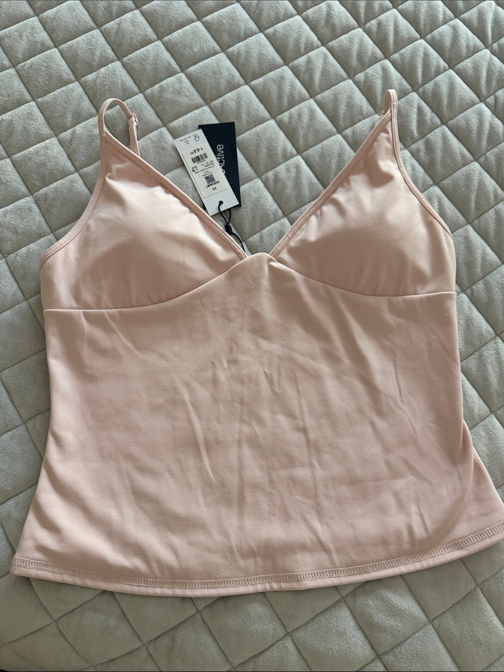 Garage Women’s Active Plunge Cami - Pink Wink
